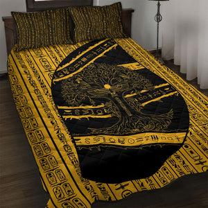 Egypt Tree Of Life Quilt Bed Set The Fig In Ancient Egyptian