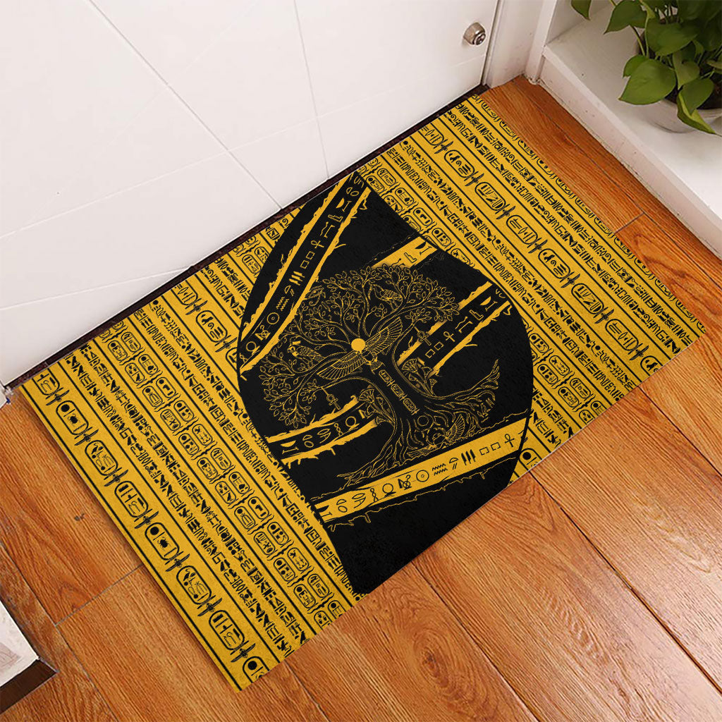 Egypt Tree Of Life Rubber Doormat The Fig In Ancient Egyptian