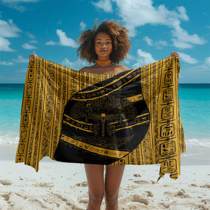 Egypt Tree Of Life Sarong The Fig In Ancient Egyptian