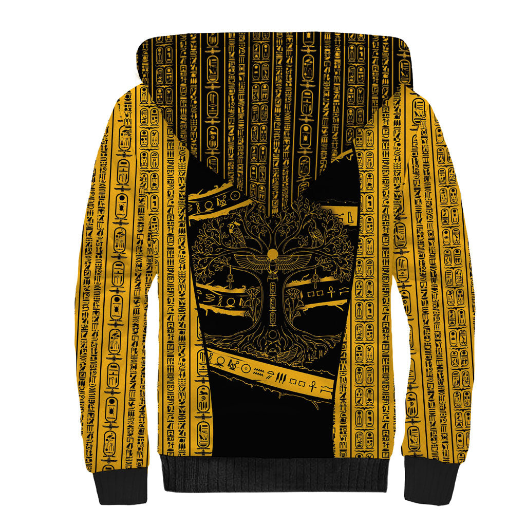 Egypt Tree Of Life Sherpa Hoodie The Fig In Ancient Egyptian