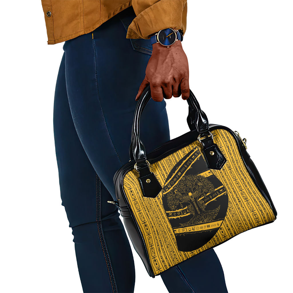 Egypt Tree Of Life Shoulder Handbag The Fig In Ancient Egyptian