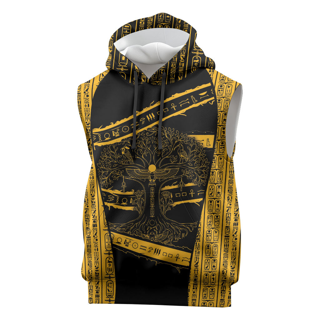 Egypt Tree Of Life Sleeveless Hoodie The Fig In Ancient Egyptian