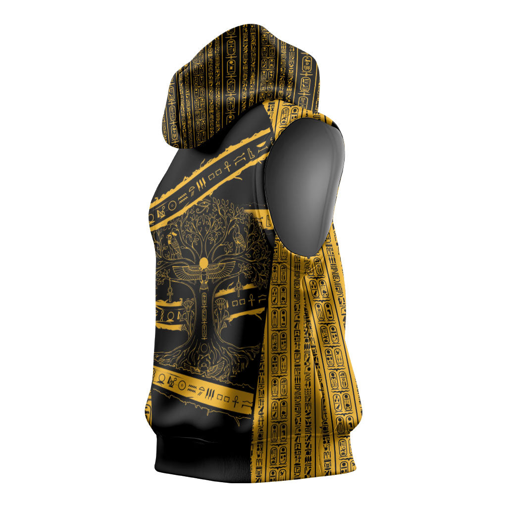 Egypt Tree Of Life Sleeveless Hoodie The Fig In Ancient Egyptian