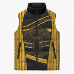 Egypt Tree Of Life Sleeveless Puffer Jacket The Fig In Ancient Egyptian