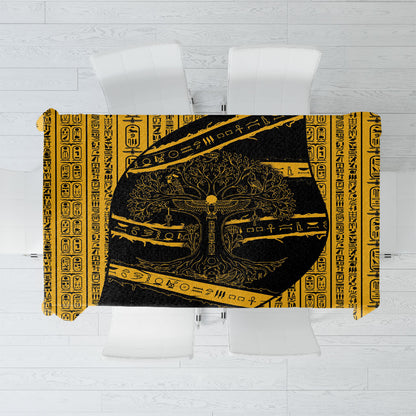 Egypt Tree Of Life Tablecloth The Fig In Ancient Egyptian