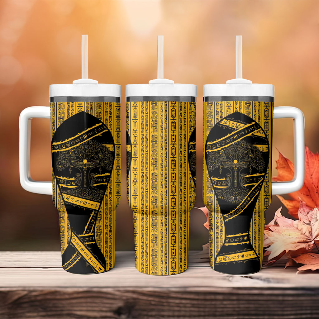 Egypt Tree Of Life Tumbler With Handle The Fig In Ancient Egyptian