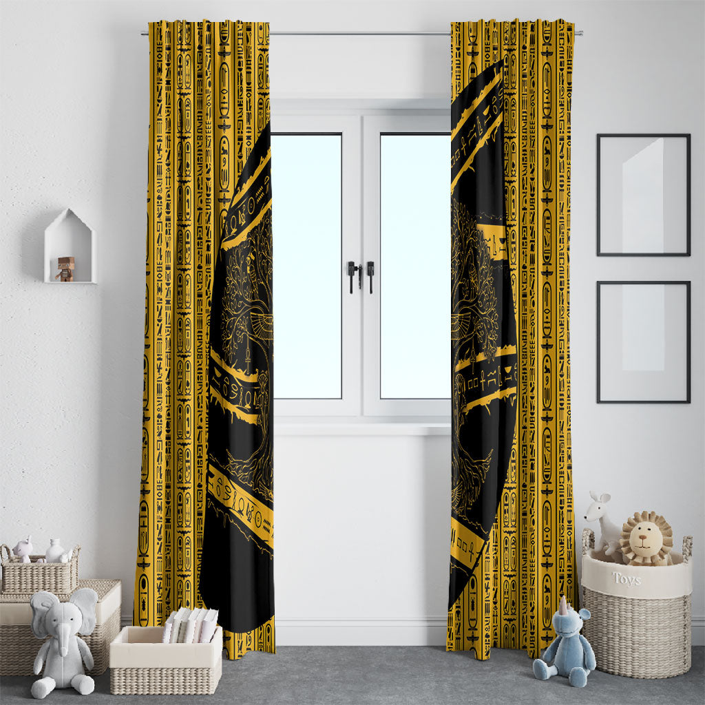 Egypt Tree Of Life Window Curtain The Fig In Ancient Egyptian