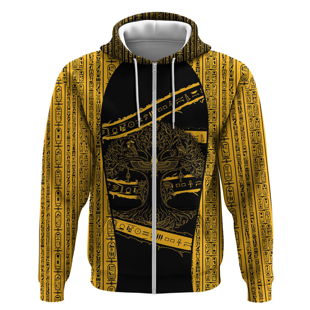 Egypt Tree Of Life Zip Hoodie The Fig In Ancient Egyptian