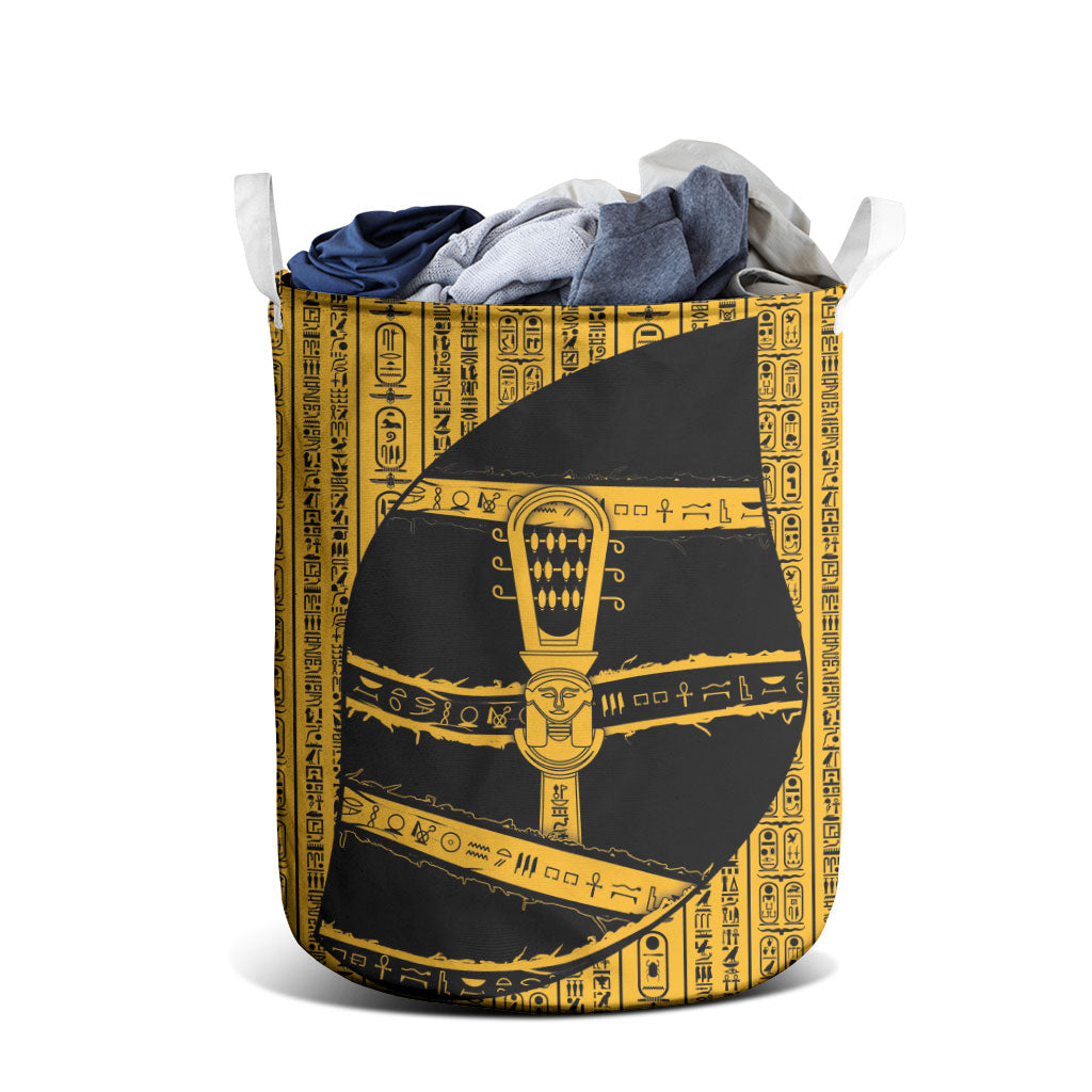 Egypt Sistrum Laundry Basket Ancient Mythology Sacred Rattling Instrument