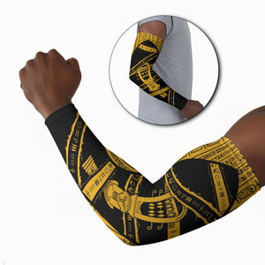 Egypt Sistrum Arm Sleeves Ancient Mythology Sacred Rattling Instrument