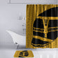 Egypt Sistrum Bathroom Set Ancient Mythology Sacred Rattling Instrument
