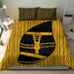 Egypt Sistrum Bedding Set Ancient Mythology Sacred Rattling Instrument