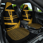 Egypt Sistrum Car Seat Cover Ancient Mythology Sacred Rattling Instrument
