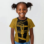 Egypt Sistrum Kid T shirt Ancient Mythology Sacred Rattling Instrument