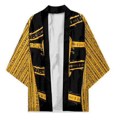 Egypt Sistrum Kimono Ancient Mythology Sacred Rattling Instrument
