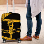 Egypt Sistrum Luggage Cover Ancient Mythology Sacred Rattling Instrument