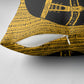 Egypt Sistrum Pillow Cover Ancient Mythology Sacred Rattling Instrument