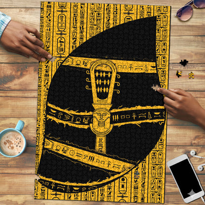 Egypt Sistrum Puzzle Ancient Mythology Sacred Rattling Instrument