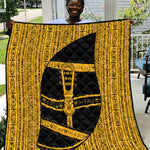 Egypt Sistrum Quilt Ancient Mythology Sacred Rattling Instrument