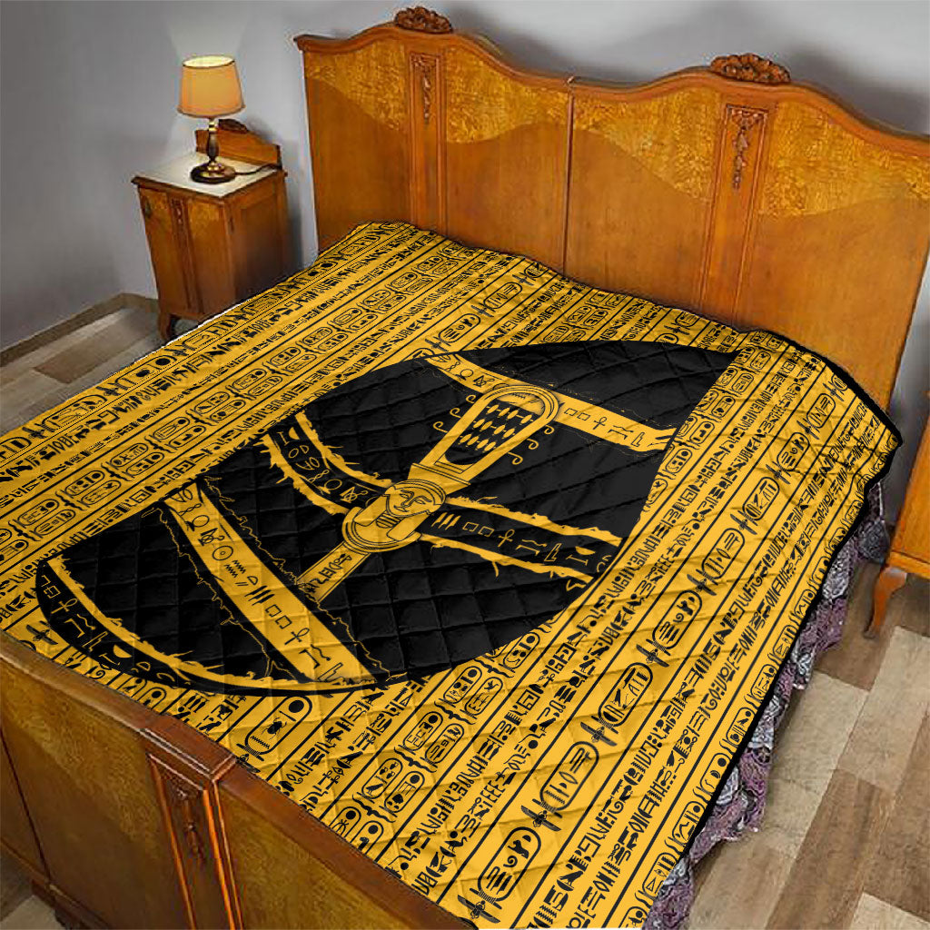 Egypt Sistrum Quilt Ancient Mythology Sacred Rattling Instrument