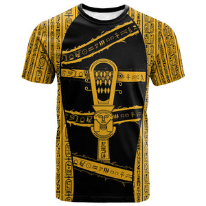 Egypt Sistrum T shirt Ancient Mythology Sacred Rattling Instrument