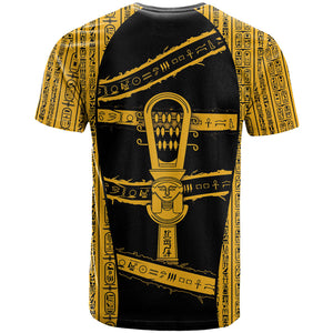 Egypt Sistrum T shirt Ancient Mythology Sacred Rattling Instrument