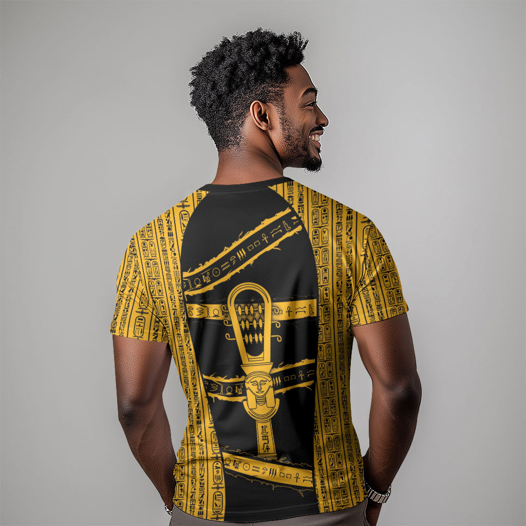 Egypt Sistrum T shirt Ancient Mythology Sacred Rattling Instrument