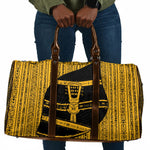 Egypt Sistrum Travel Bag Ancient Mythology Sacred Rattling Instrument