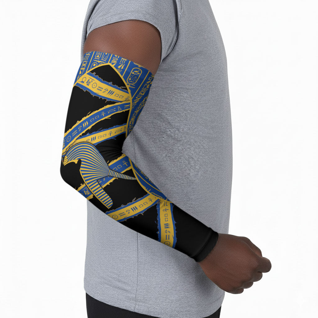 Egypt Nemyss Arm Sleeves Ancient Mythology Pharaoh Royal