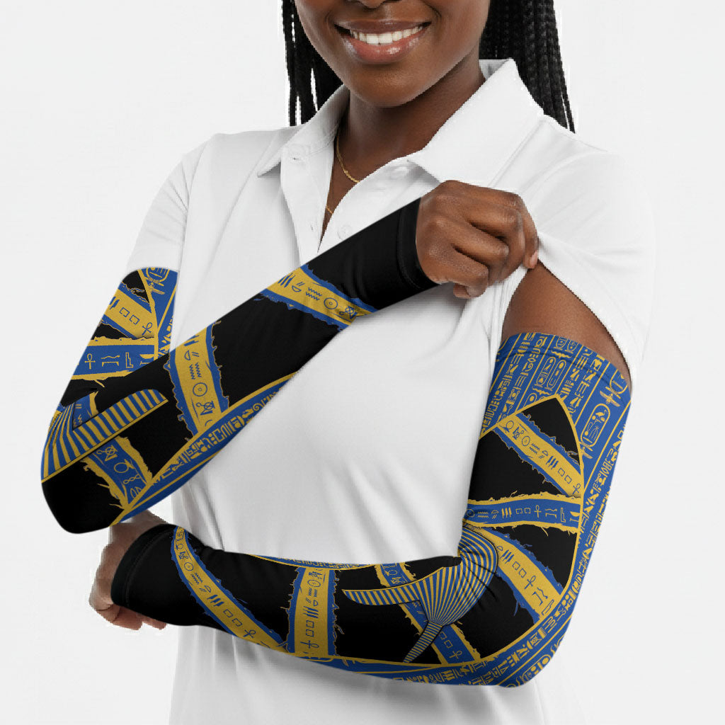 Egypt Nemyss Arm Sleeves Ancient Mythology Pharaoh Royal