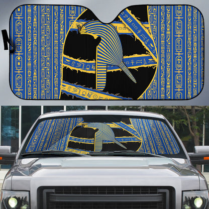 Egypt Nemyss Auto Sun Shade Ancient Mythology Pharaoh Royal