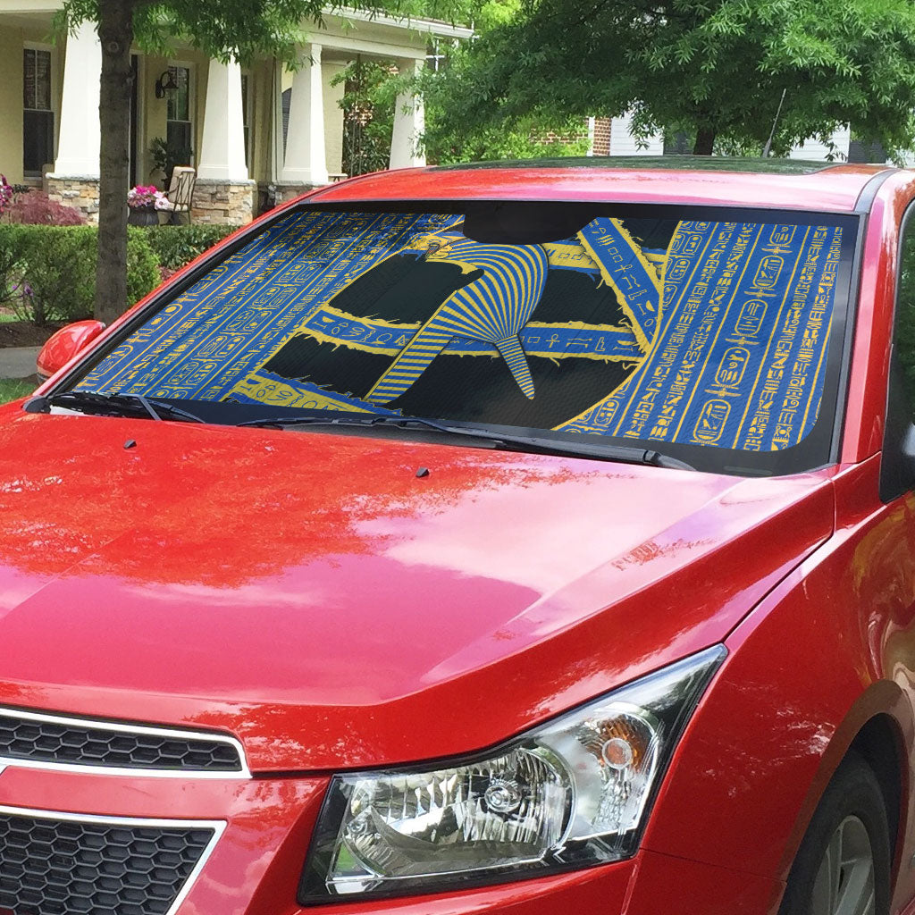 Egypt Nemyss Auto Sun Shade Ancient Mythology Pharaoh Royal