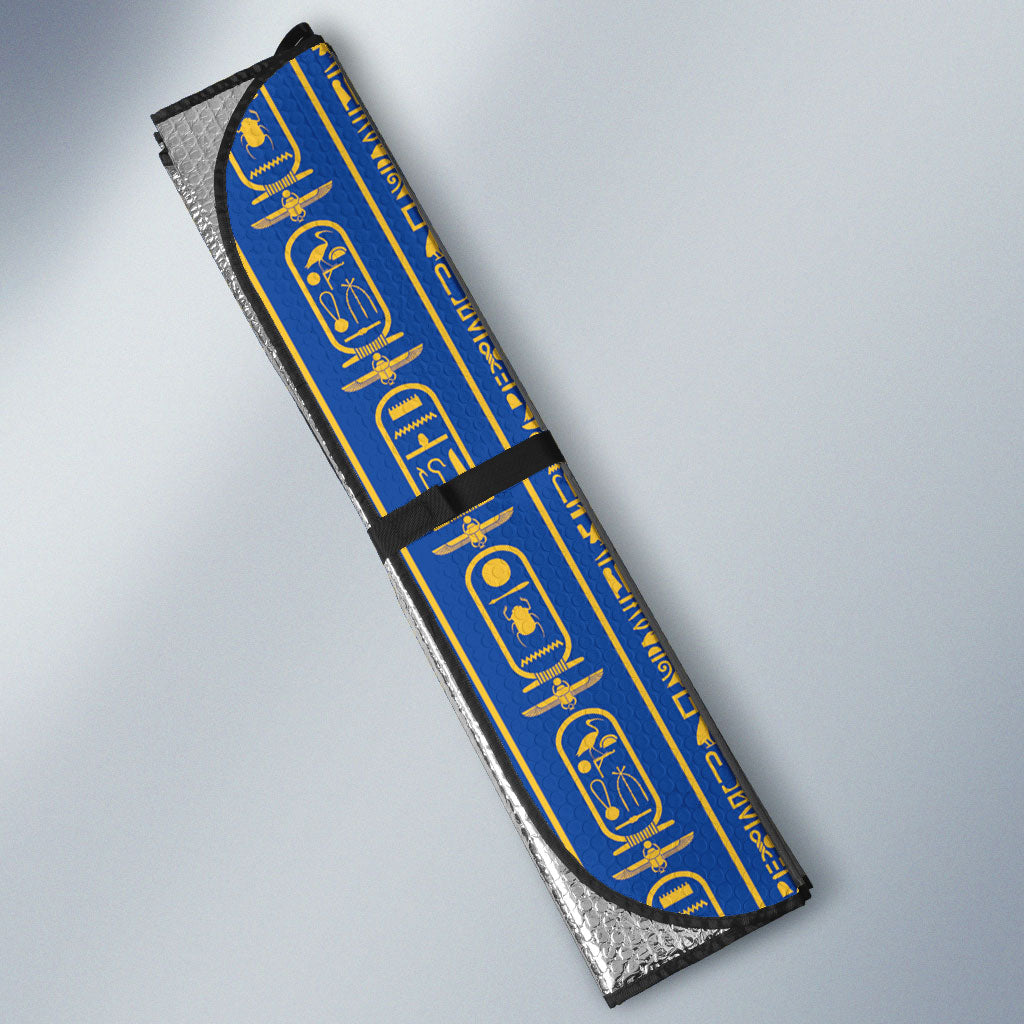 Egypt Nemyss Auto Sun Shade Ancient Mythology Pharaoh Royal