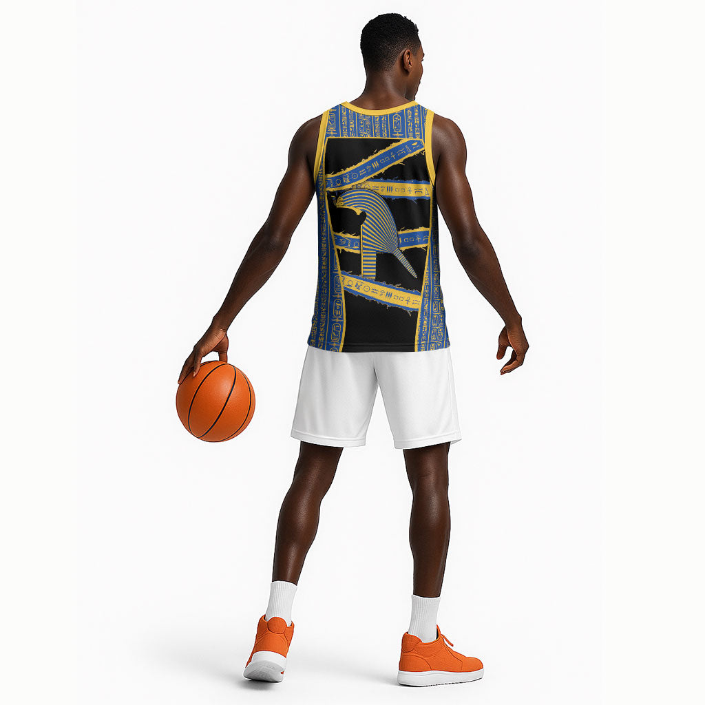 Egypt Nemyss Basketball Jersey Ancient Mythology Pharaoh Royal