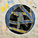 Egypt Nemyss Beach Blanket Ancient Mythology Pharaoh Royal