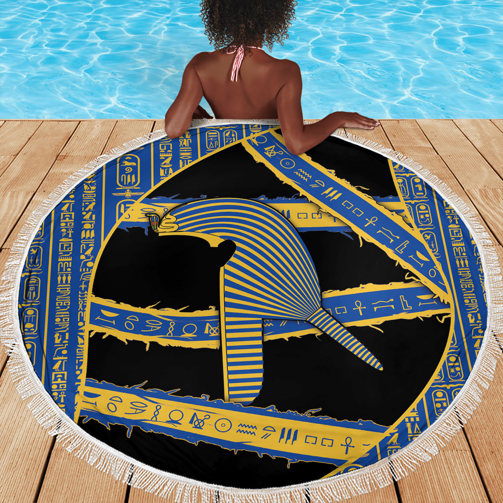 Egypt Nemyss Beach Blanket Ancient Mythology Pharaoh Royal