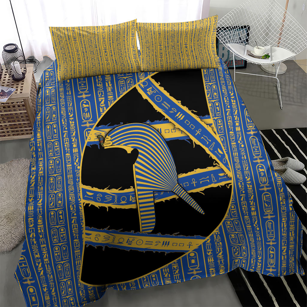 Egypt Nemyss Bedding Set Ancient Mythology Pharaoh Royal