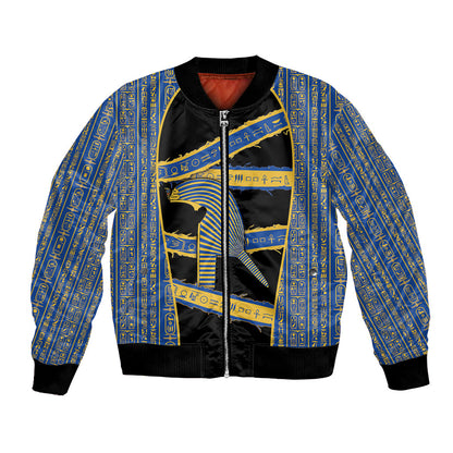Egypt Nemyss Bomber Jacket Ancient Mythology Pharaoh Royal