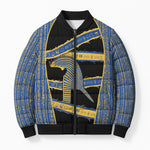 Egypt Nemyss Bomber Puffer Jacket Ancient Mythology Pharaoh Royal