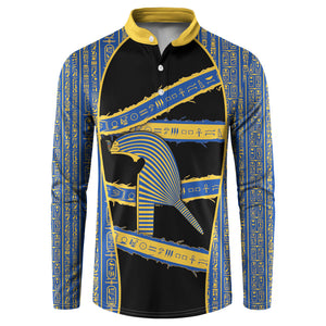 Egypt Nemyss Button Sweatshirt Ancient Mythology Pharaoh Royal