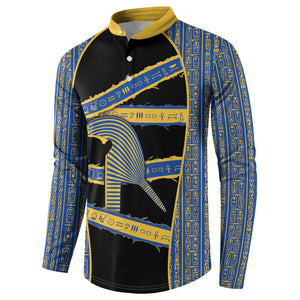 Egypt Nemyss Button Sweatshirt Ancient Mythology Pharaoh Royal