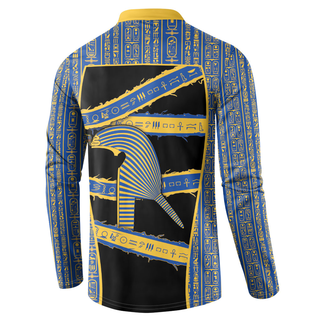 Egypt Nemyss Button Sweatshirt Ancient Mythology Pharaoh Royal