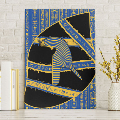 Egypt Nemyss Canvas Wall Art Ancient Mythology Pharaoh Royal