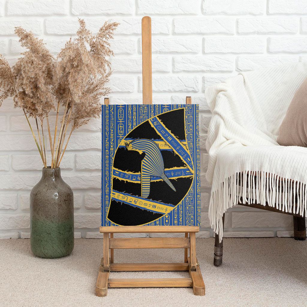 Egypt Nemyss Canvas Wall Art Ancient Mythology Pharaoh Royal