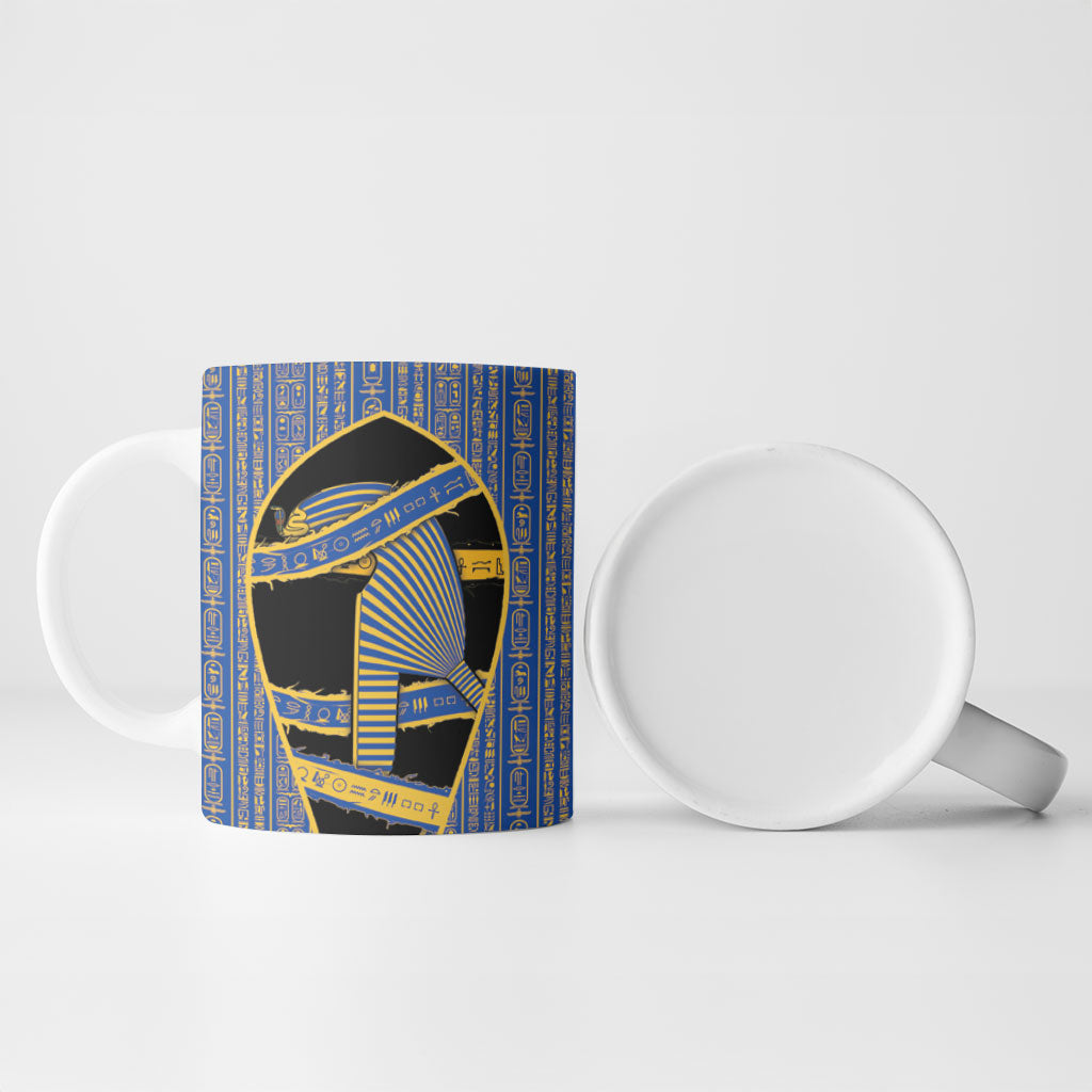 Egypt Nemyss Ceramic Mug Ancient Mythology Pharaoh Royal