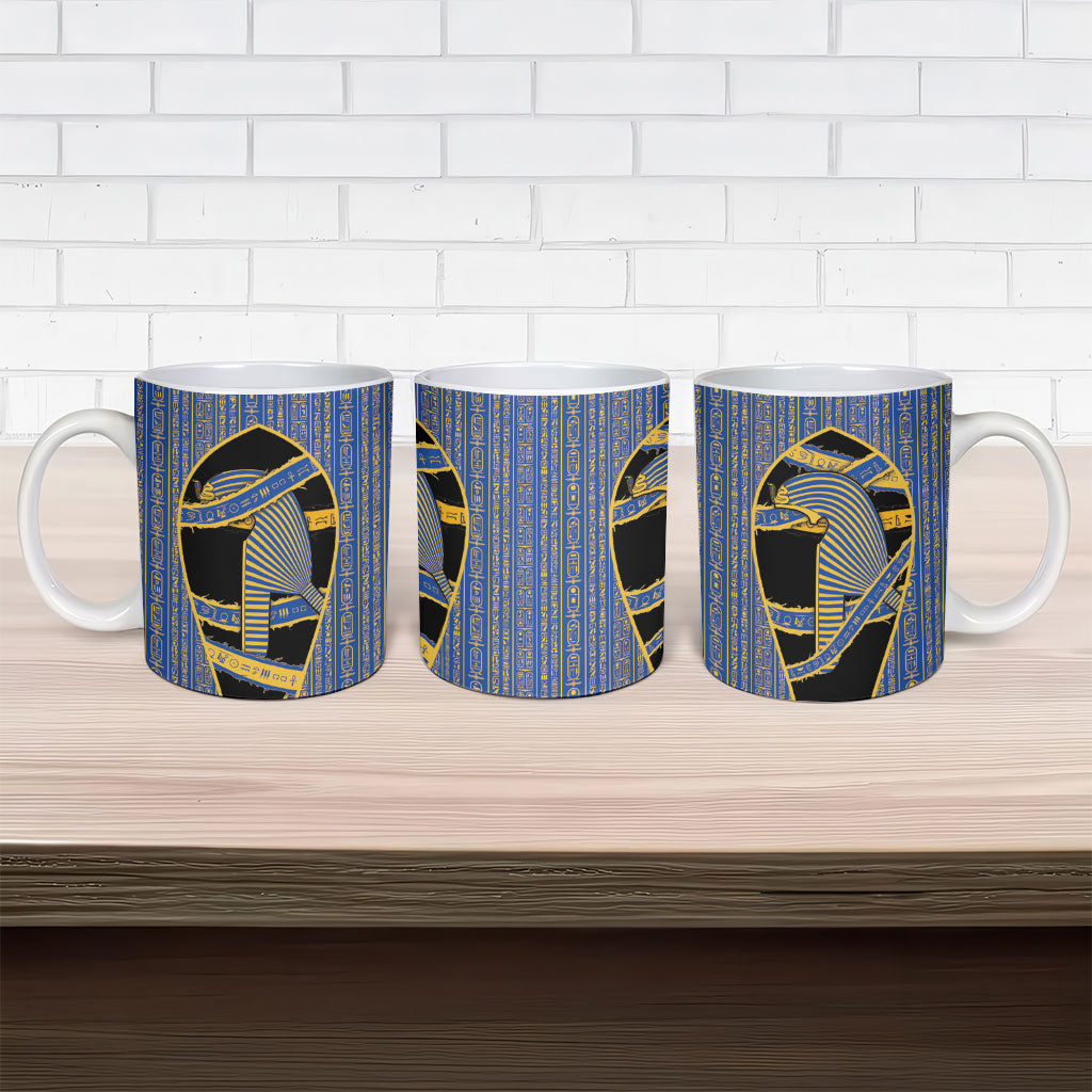 Egypt Nemyss Ceramic Mug Ancient Mythology Pharaoh Royal