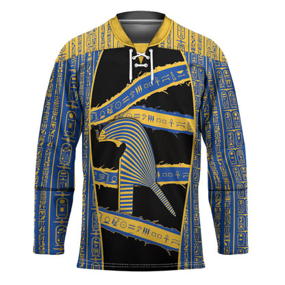 Egypt Nemyss Hockey Jersey Ancient Mythology Pharaoh Royal