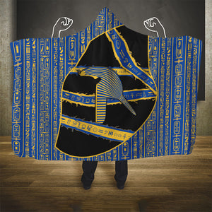 Egypt Nemyss Hooded Blanket Ancient Mythology Pharaoh Royal