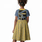 Egypt Nemyss Kid Short Sleeve Dress Ancient Mythology Pharaoh Royal