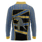 Egypt Nemyss Long Sleeve Polo Shirt Ancient Mythology Pharaoh Royal